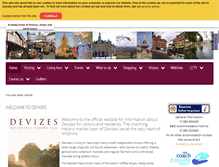 Tablet Screenshot of devizes.org.uk